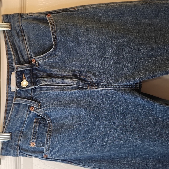 H&M Women's High Waist Cotton Denim Jean's Size 6 - Picture 3 of 11
